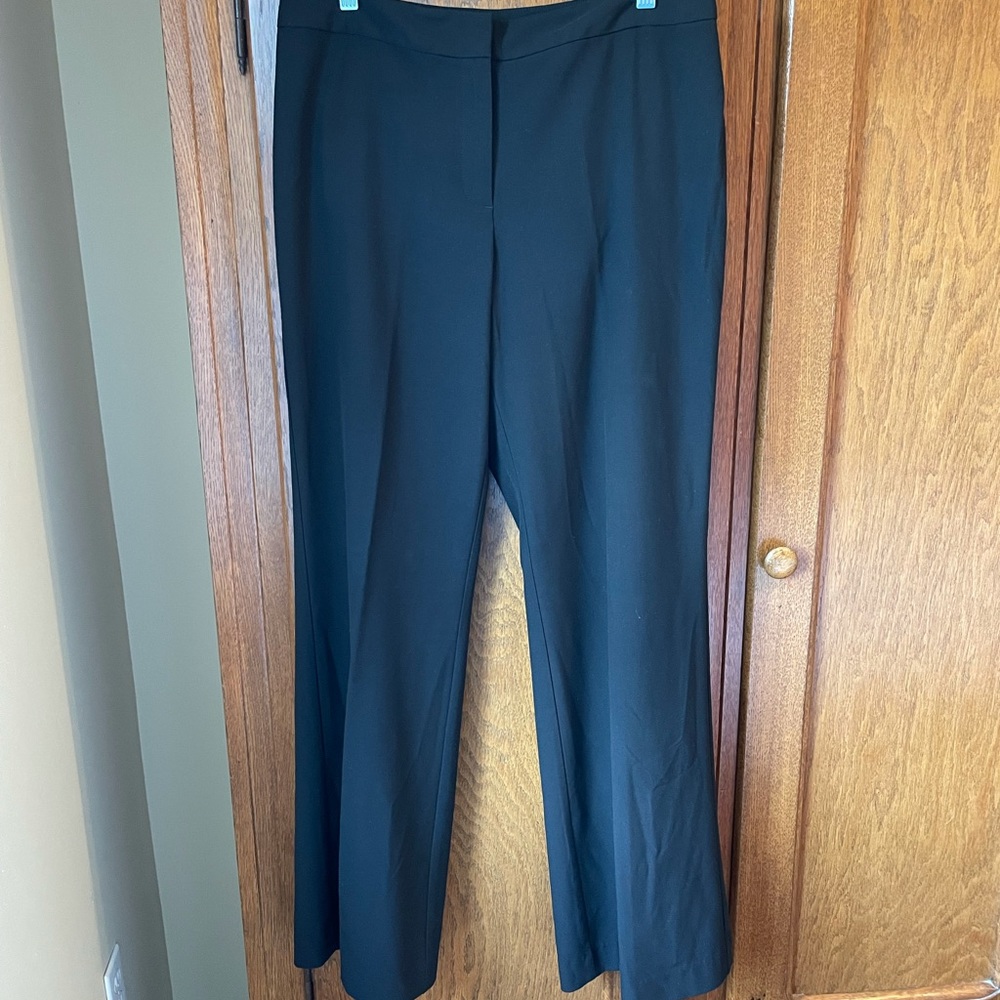 JJill wide leg dress slacks size 10 color black